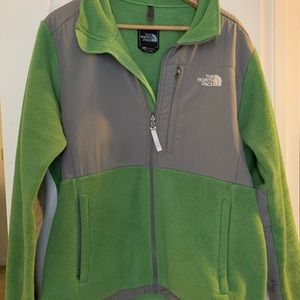 Green women’s North Face XL